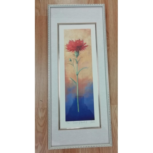 142 - Limited Quuen of Hearts II Print 569/600 Neil Whatmore. 58x24cm