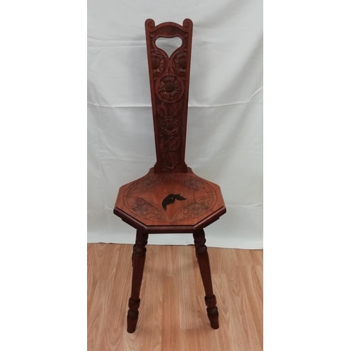 145 - Spinning Chair by Arthur Mottershead. This Item is Collection Only.