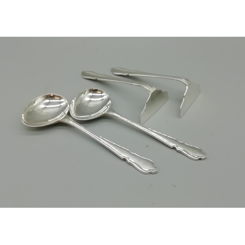 157 - Silver Plated Baby Feeding Sets (2)