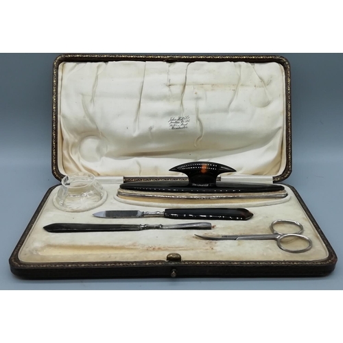 160 - Presented as a Silver Hallmarked Nail Buffer Set in Original Box