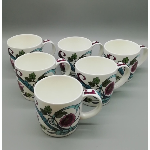 165 - Hudson & Middleton 'Rococo' Mugs. Boxed. As new (6)