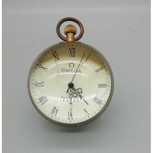 172 - Globe Desk Clock (Wind Up)