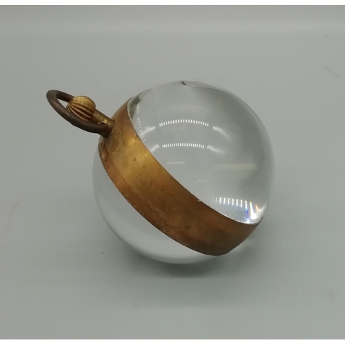 172 - Globe Desk Clock (Wind Up)