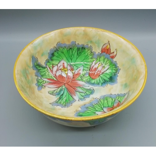 174 - 1930s Royal Doulton Water Lily Bowl
