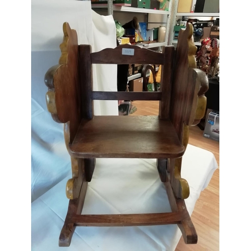 Winnie the store pooh rocking chair