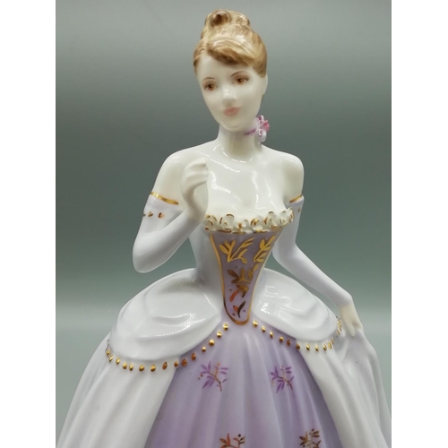 234 - Coalport Limited Edition 6232/7500 Lady Figure 'Midnight Masquerade'