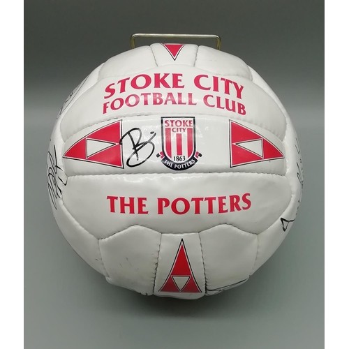 236 - Stoke City Signed Football