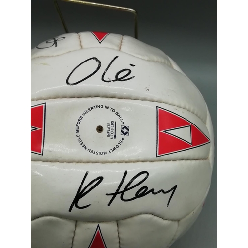 236 - Stoke City Signed Football