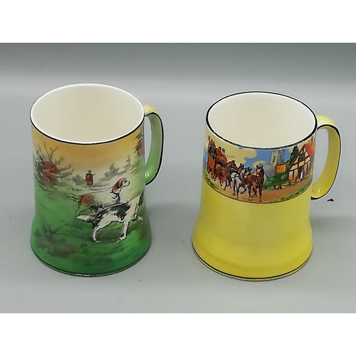 205 - James Norris Wine & Spirit Merchant Christmas Mugs 1931/1932 (2)