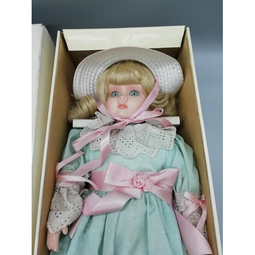 137 - Vintage Goebel Limited Edition Porcelain Doll with Original Box