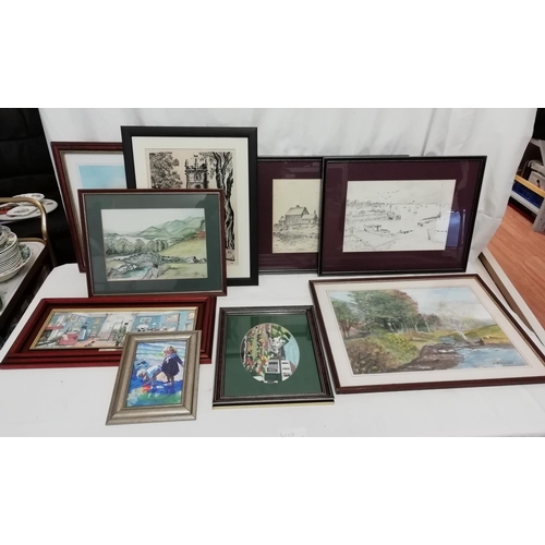 68 - Framed Pictures (8)