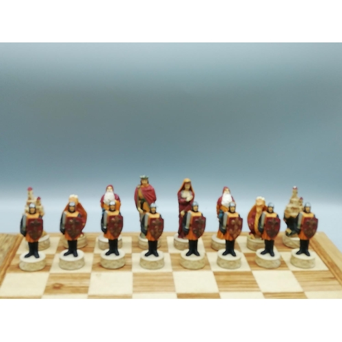 71 - Chess Board with Mythical Chess Pieces