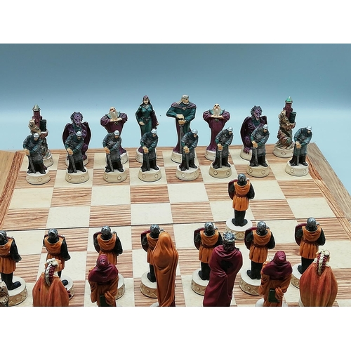 71 - Chess Board with Mythical Chess Pieces