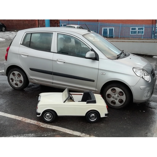 175A - Tri-Ang Rolls Royce Corniche Pedal Car. With Purchase Receipt from Dec 1990