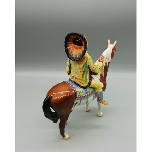 172 - Beswick Mounted Indian Model 1391