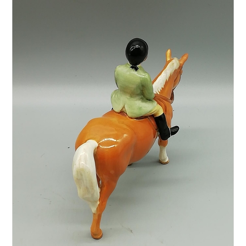 178 - Beswick Boy on Pony Figure