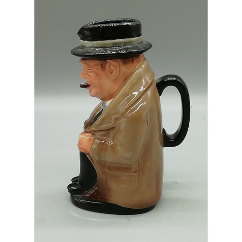 19 - Royal Doulton Sir Winston Churchill Toby Jug