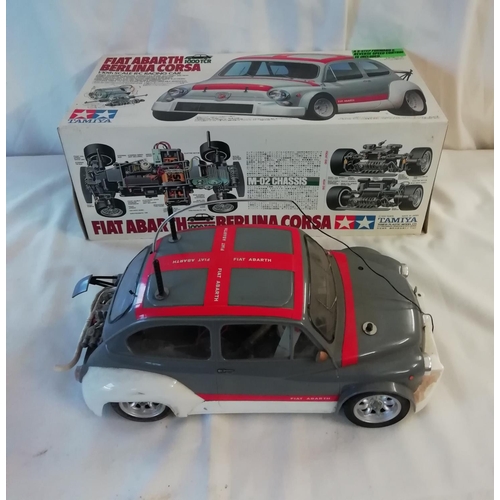 230 - Tamiya 1/10th Scale R/C Fiat Abarth Berlina Corsa Racing Car - Original Box