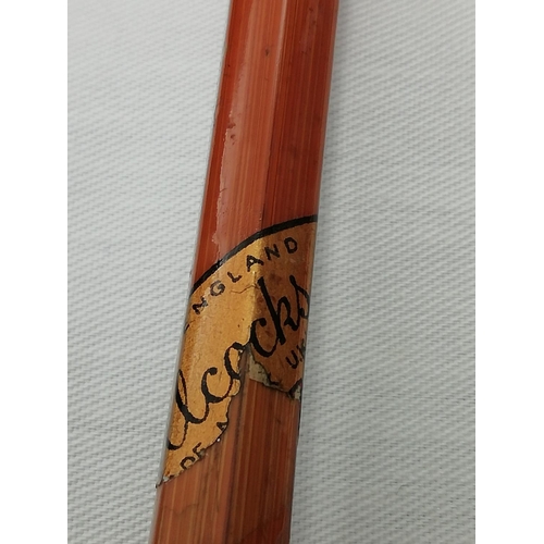 311 - Allcock 'The Colonel' 2 Piece Split Cane Fly Rod