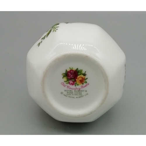 30 - Royal Albert Mini Vases in the 'Old Country Roses' Pattern (2)