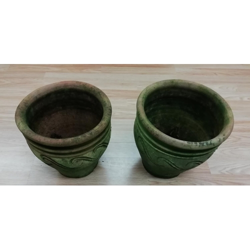 264 - Terracotta Garden Planters (2). This Lot is Collection Only