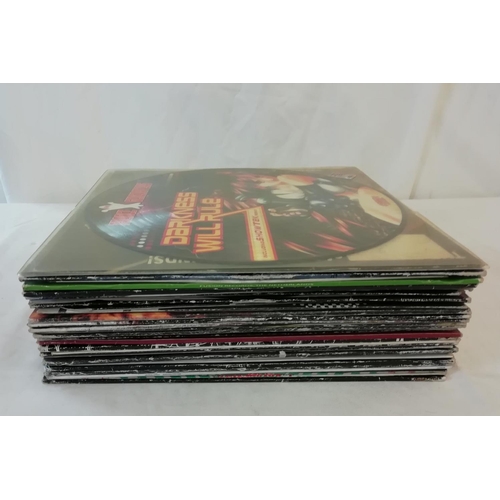 39 - 36 x European Hard House & Trance Old School Records to include Private Pressings and Picture Discs