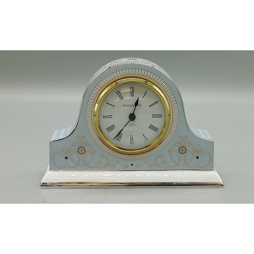 250 - Wedgwood Mantle Clock in the 'Alexandre' Pattern