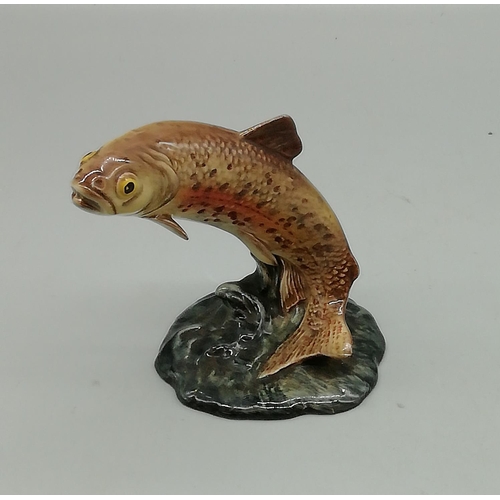 195 - Beswick Trout Figure 1390