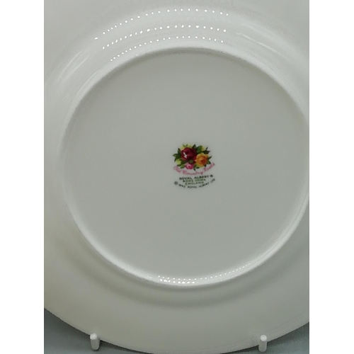 155 - Royal Albert 20.5cm Salad Plates in the 'Old Country Roses' Pattern (6)