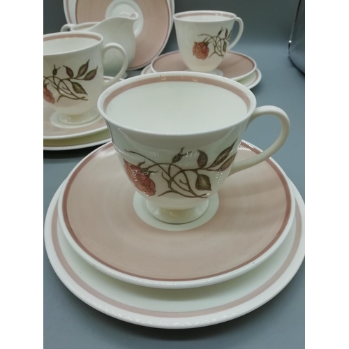 351 - Susie Cooper Part Tea Set in the 'Talisman' Pattern