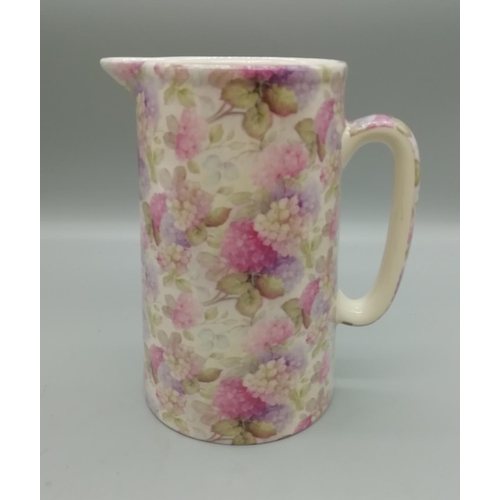 352 - Crown Burslem Chintz Jug