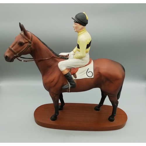 356 - Beswick Figure of Arkle 'Pat Taaffe Up' Model 2084