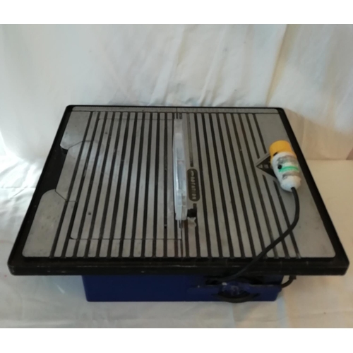 588 - QEP Tile Saw Wet 110v. This Lot is Collection Only.