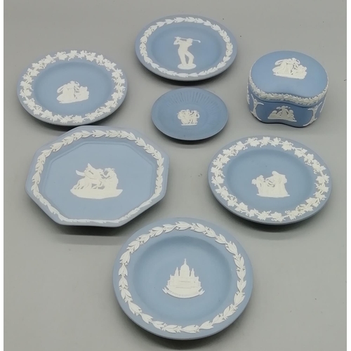 586 - Wedgwood Jasper Items (7)