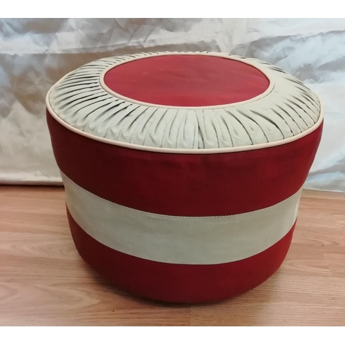 593 - Vintage Foot Stool/Pouffe