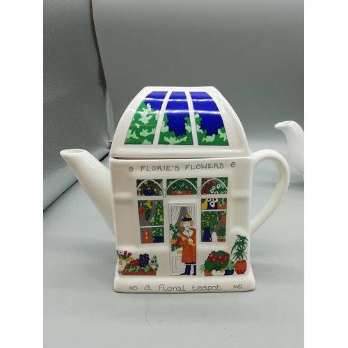 663 - Wade 'English Life' Teapots (4)