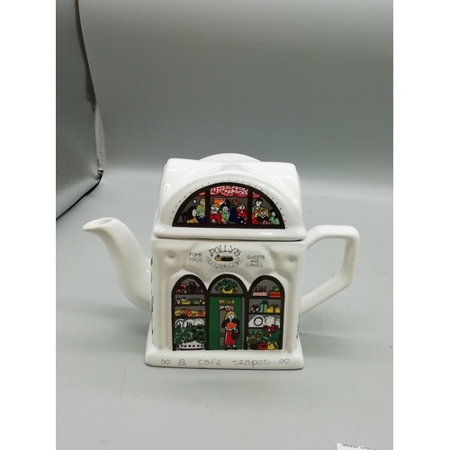 663 - Wade 'English Life' Teapots (4)