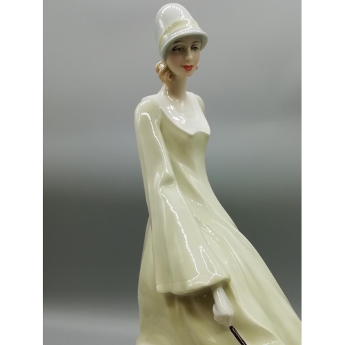 74 - Royal Doulton Reflections Figure 'Strolling' HN3073. 1st Quality. Modelled by Adrian Hughes