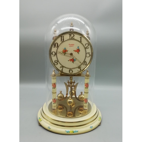86 - Kundo Quartz 31cm Domed Clock