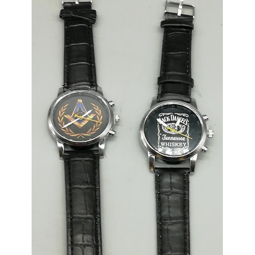 40A - Men's Watches (2) Jack Daniels & 1 Other