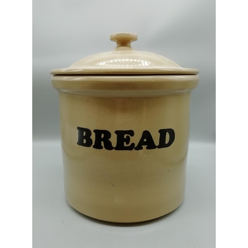575 - Moira and Pearsons Pottery Bread Bin