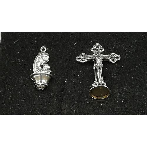 10A - Continental Silver Religious Items (2)