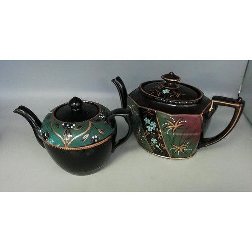 160E - Jackfield Teapots (2)
