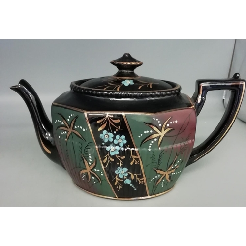 160E - Jackfield Teapots (2)