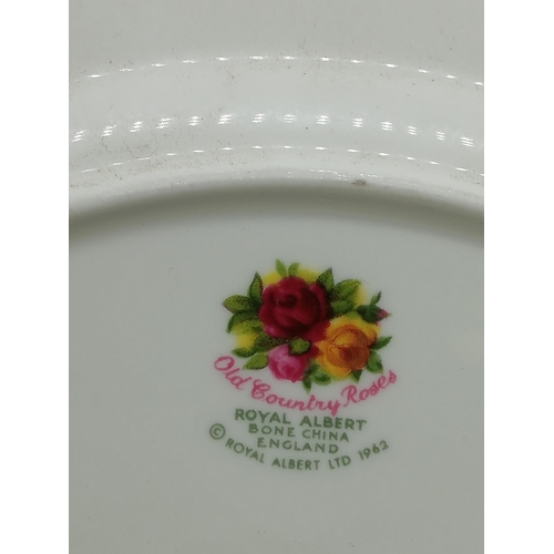 161 - Royal Albert Wall Clock in the 'Old Country Roses' Pattern. Requires new movement.