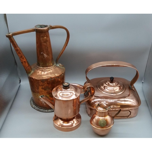 337 - Box of Copper Items