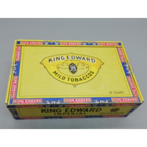 342 - Cigar Box of Mixed Coins, Cuff Links, Watches and Badges