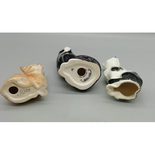 151A - 3 x Ceramic Cats - Royal Doulton, Just Cats and Slipcast