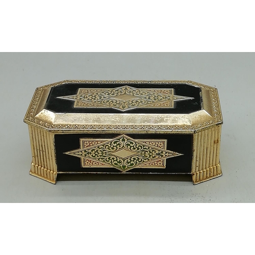 50 - Art Deco Style Jewellery Box plus Edward VIII Medal, etc