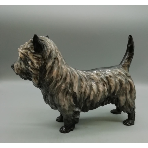 227 - Rare Royal Doulton Large Terrier 'Charming Eyes' HN 1033. Approx 18cm High, 25cm Long